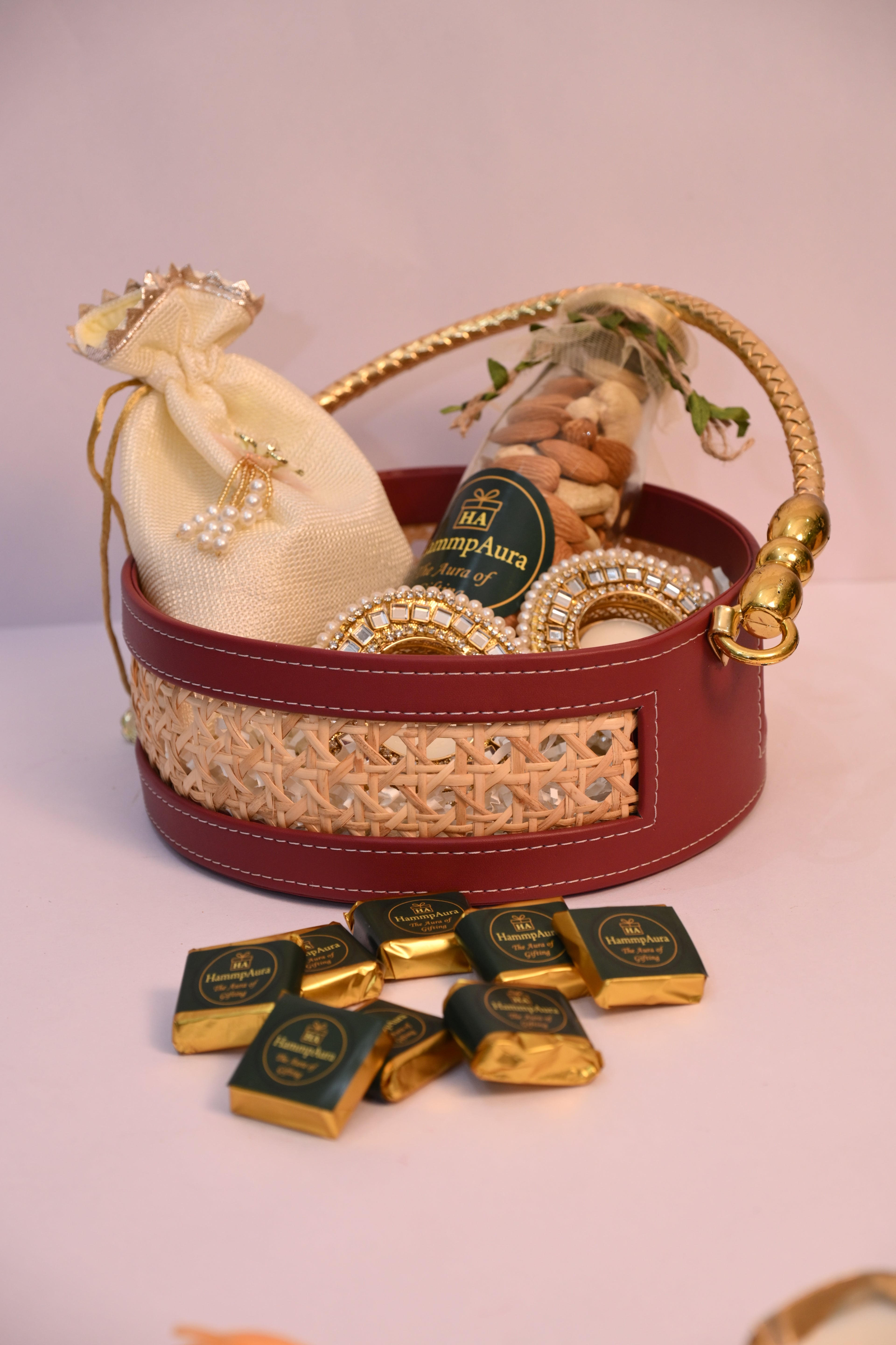 "Shadi Ka Shagun" – The Wedding Blessing Basket of Rattan and Richness